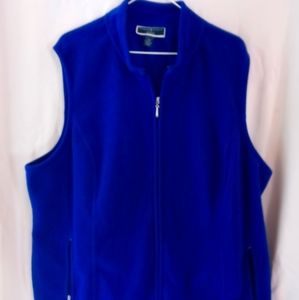Karen Scott Fleece Vest